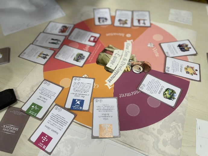 Roue Sens &amp; Développement, Parcours Sherlock™ | Édition Pro.