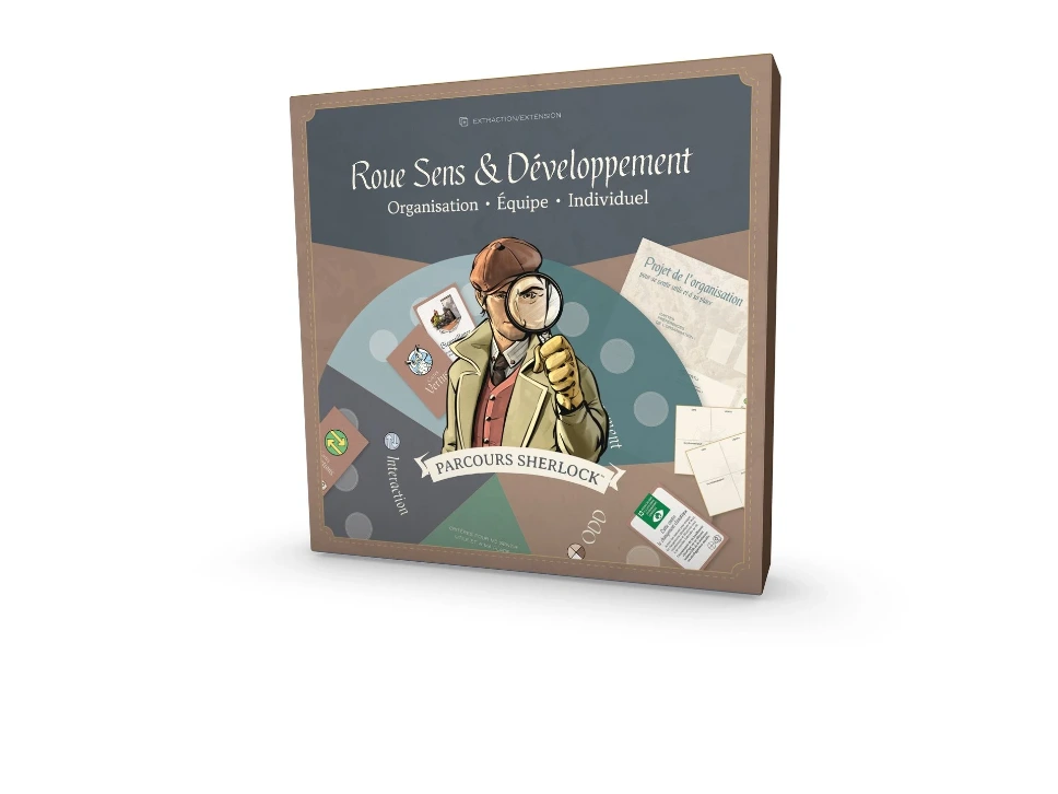 Roue Sens & Développement, Parcours Sherlock™ | Édition Pro.