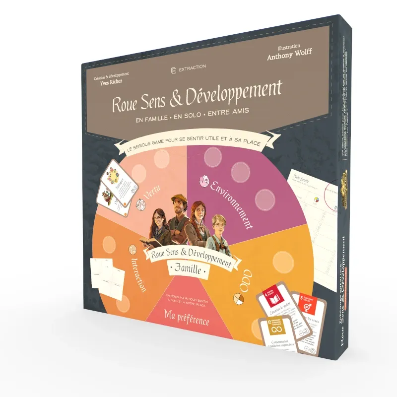 [SG_EXT_FAM] Roue Sens & Développement — Parcours Sherlock™ | Édition Famille EXPLORATION